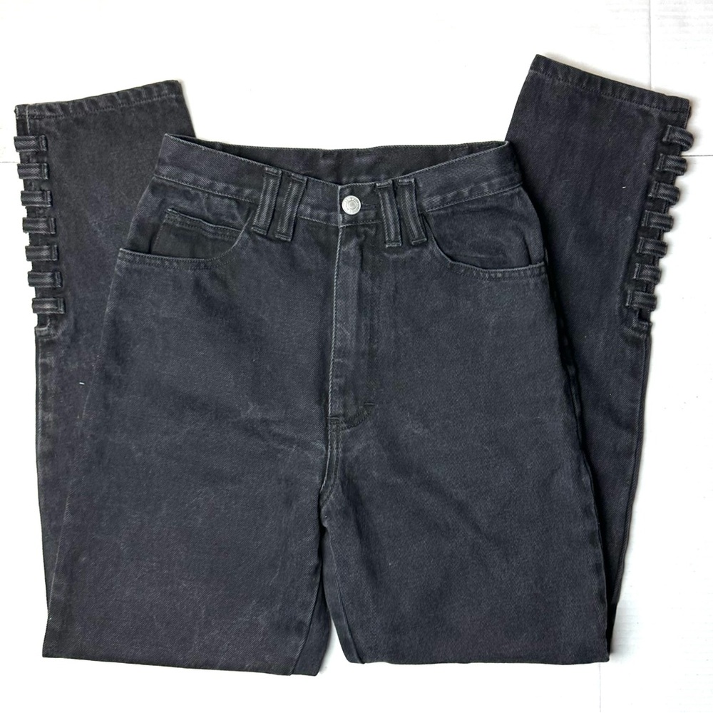 Vintage‎ Jordache Jeans High Rise Straight Leg 80's 90s Y2K Black Women’s 7 / 8